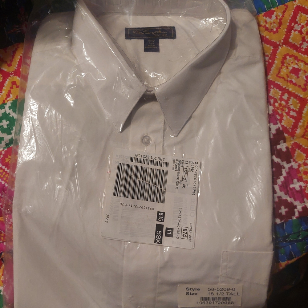 Men's Classic White Shirt